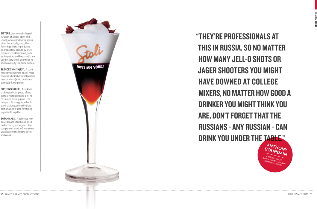 Stolichnaya Premium Vodka White Russian