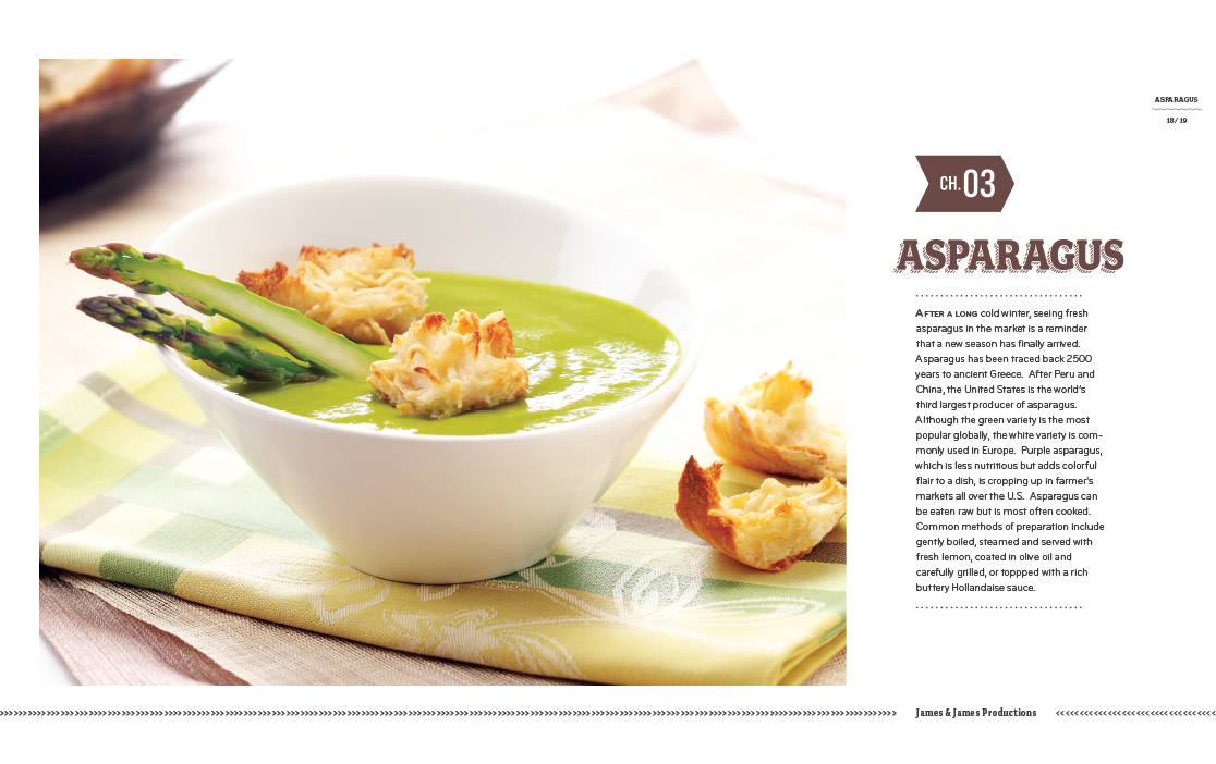 Asparagus Soup with homemade croutons