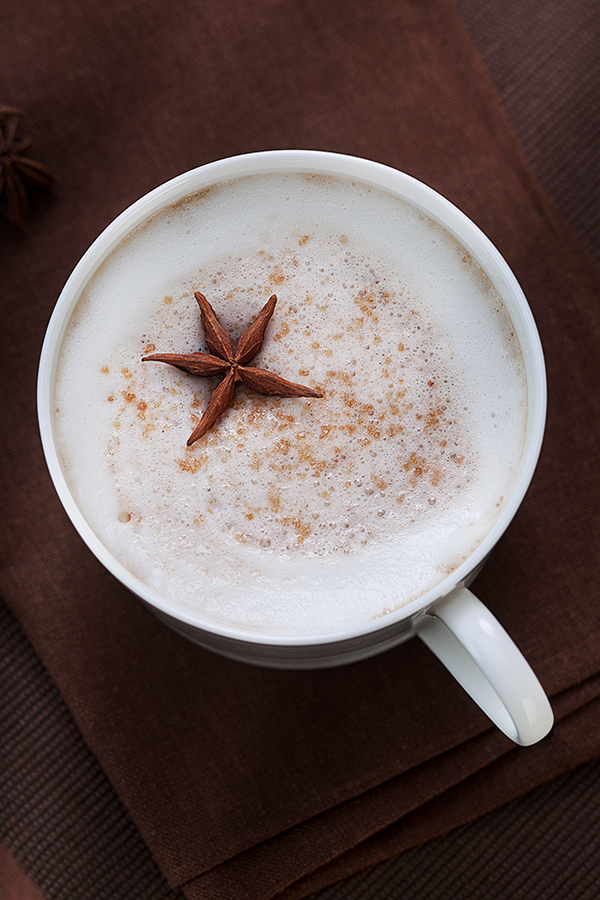 Cappuccino with Anise Star