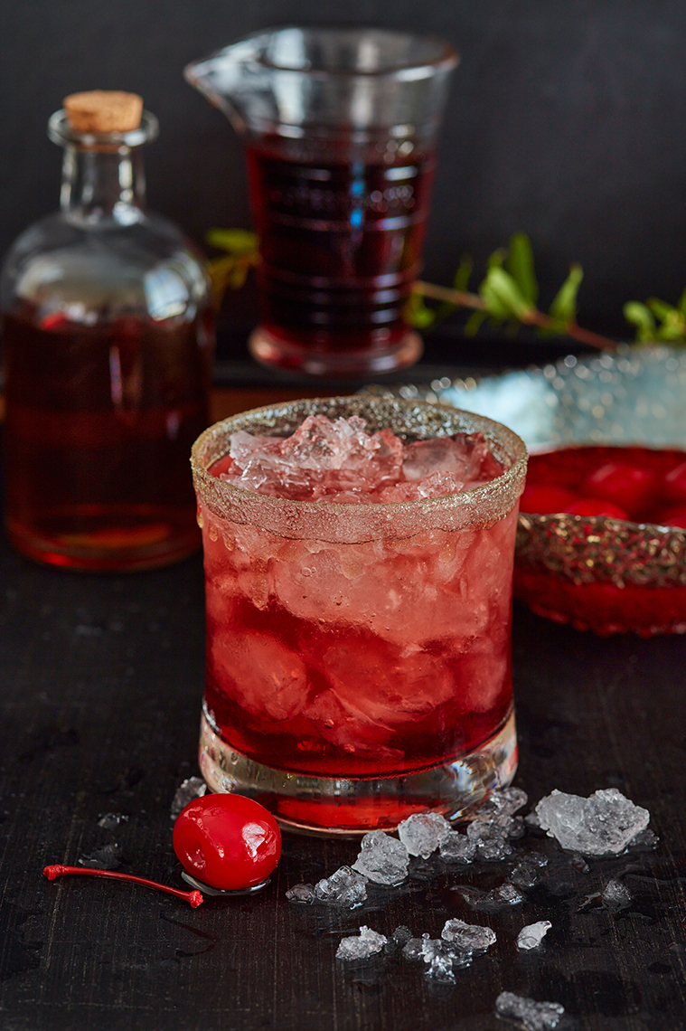 Cherry Vodka with Infused POM