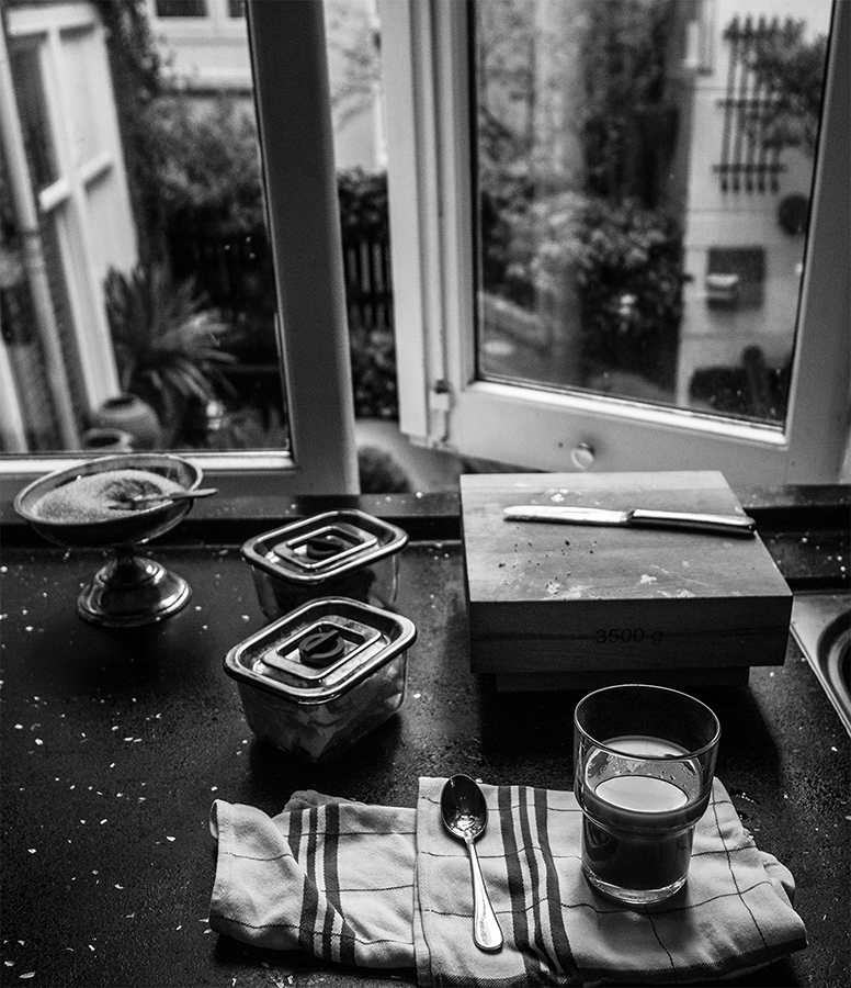 Coffee in Amsterdam Kitchen
