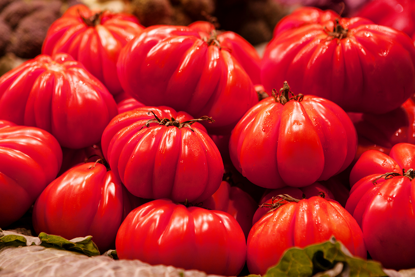 Tomatos • Mercado de La Boqueria • Barcelona, Spain