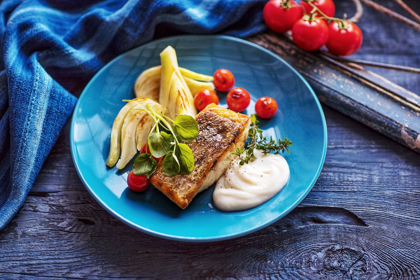 Pan Roasted Crispy Skin Barramundi